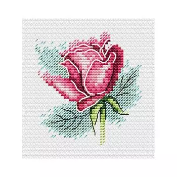 М-631 Набор для вышивания МП Студия 'Роза' 8*8см