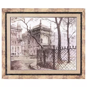 М-67 Набор для вышивания 'Чарівна Мить' 'Питерский дворик', 62*49,5 см