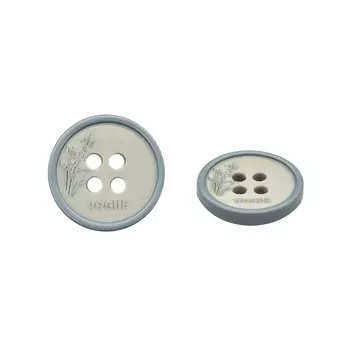 MA108 Пуговица 24L (15мм) 4пр. (Gray1 (серый1))