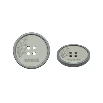 MA108 Пуговица 40L (25мм) 4пр. (Gray1 (серый1))