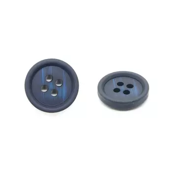 MA112 Пуговица 24L (15мм) 4пр. (Blue (синий))