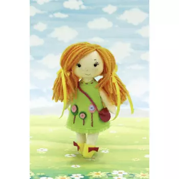 МА-5 Набор для создания куклы из фетра Серия 'Подружки' МАЛЫШКА КЛАРА