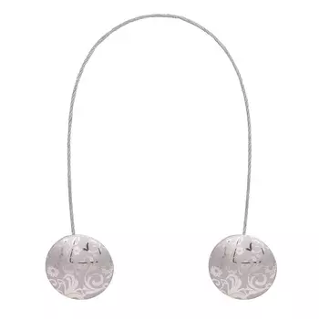 Магнитные клипсы с тросом (30см) d 45 (5Т)