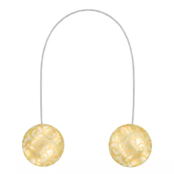 Магнитные клипсы с тросом (30см) d 45 (2У)