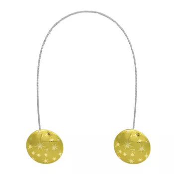 Магнитные клипсы с тросом (30см) d 45 (2Р)