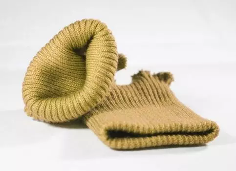 Манжет средней плотности (100% акрил), 14 кл, 2*2, 7см*10см (В-19 оливковый)