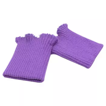 Манжет средней плотности (100% акрил), 14 кл, 2*2, 7см*10см (В-89 т.фиалка (фиолетовый))