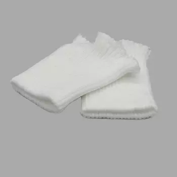 Манжет средней плотности (100% акрил), 14 кл, 2*2, 7см*10см (в-06 белый)