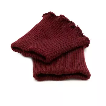 Манжет плотный (30% шерсть, 70% акрил), 10 кл, 2*2, 8,5см*10см (002 бордо)