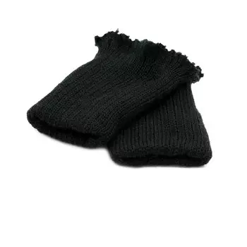 Манжет плотный (30% шерсть, 70% акрил), 6 кл, 2*1, без шва, 7см*10см (004 черный)