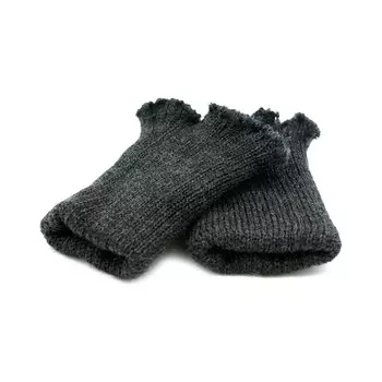 Манжет плотный (30% шерсть, 70% акрил), 6 кл, 2*1, без шва, 7см*10см (373/м антрацит (т.серый меланж))