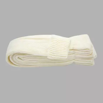 Манжет (рукав) плотный (30% шерсть, 70% акрил), 6 кл, 2*1, 7см*3м (301/с снежок)