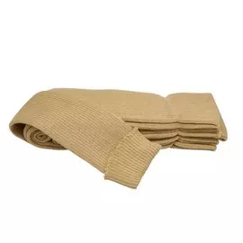 Манжет (рукав) тонкий (30% шерсть, 70% акрил), 14 кл, 2*2, 6,5см*3м (070 соломенный)