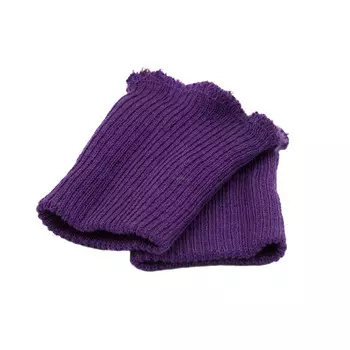 Манжет тонкий (30% шерсть, 70% акрил), 14 кл, 2*2, 6,5см*10см (455/0 ярко-лиловый)