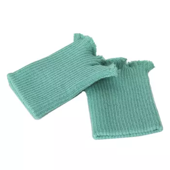 Манжет тонкий (30% шерсть, 70% акрил), 14 кл, 2*2, 6,5см*10см (853 лазурный берег)