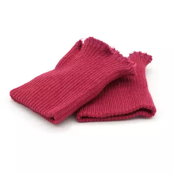 Манжет тонкий (30% шерсть, 70% акрил), 14 кл, 2*2, 6,5см*10см (875 королевская роза)