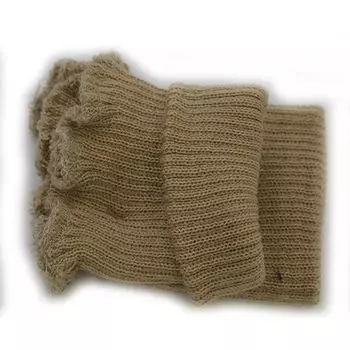 Манжет тонкий (30% шерсть, 70% акрил), 14 кл, 2*2, 6,5см*10см (312/5 арахис)