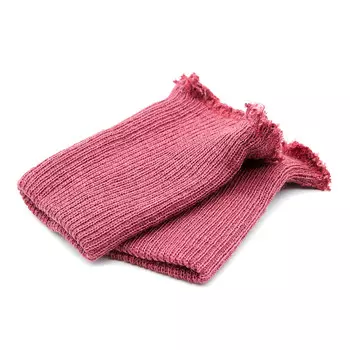 Манжет тонкий (30% шерсть, 70% акрил), 14 кл, 2*2, 6,5см*10см (028 брусника)