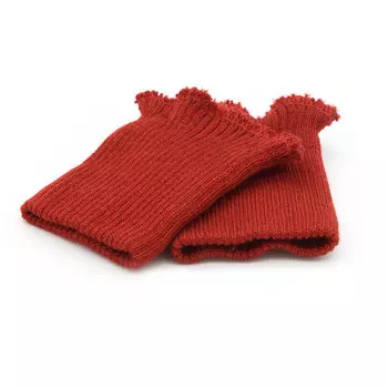 Манжет тонкий (30% шерсть, 70% акрил), 14 кл, 2*2, 6,5см*10см (993 калина)