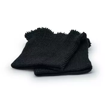 Манжет тонкий для спецодежды (70% х/б, 30% п/э), 14 кл, 1*1, 8,5*10 см (10 пар) (004 черный)