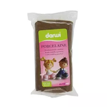 Масса DARWI PORCELAINE для моделирования 'Холодный фарфор' 150г DA0870150 (801 шоколад)