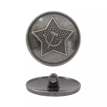 ME 621 Пуговица 36L (AS серебро)