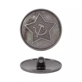 ME 621 Пуговица 40L (AS серебро)