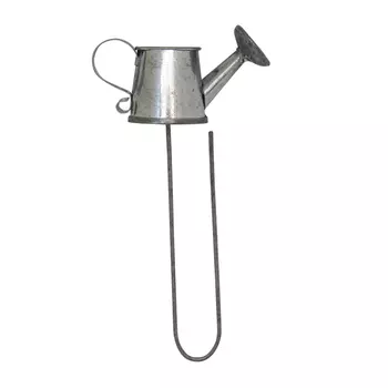 Металлическая лейка на палке под покраску, 3*3,5*3,5см