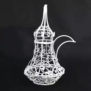 Металлический восточный чайник, 12*6,5см