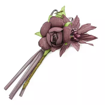 MH1-1694 Декоративный букетик 'Гардения' D3*2,5*H10см, 1шт, Astra&amp;Craft (F210 коричневый)