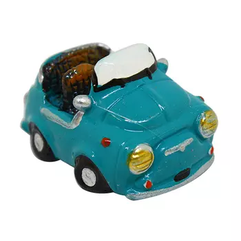 Миниатюра. Автомобиль 3,5*2,5 см (синий)