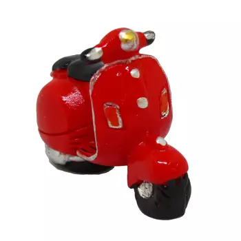 Миниатюра.Скутер, 3*4 см (красный)