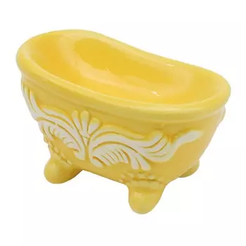 Миниатюра Ванна 7х4 см (желтый)