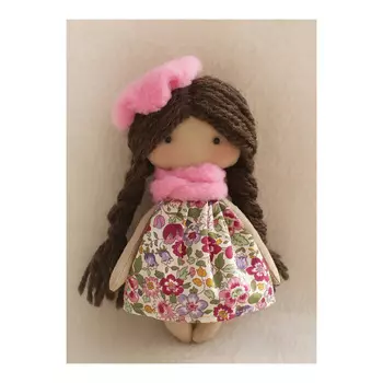 МК-02 Набор для изготовления текстильной игрушки HAPPY HANDS 'Софийка' 15см