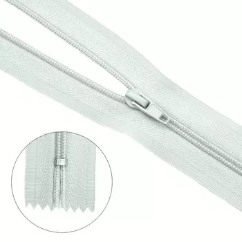 Молния брючная a/l Т4 - 18см (154 бледно-серый)