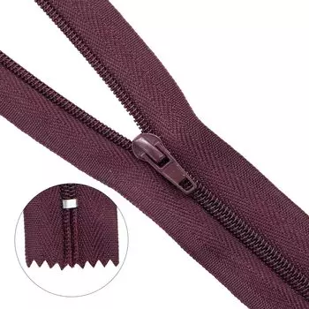 Молния брючная a/l Т4 - 18см (864 т.бордо)
