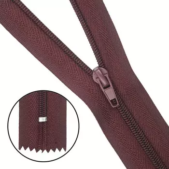 Молния брючная a/l Т4 - 20см (864 т.бордо)