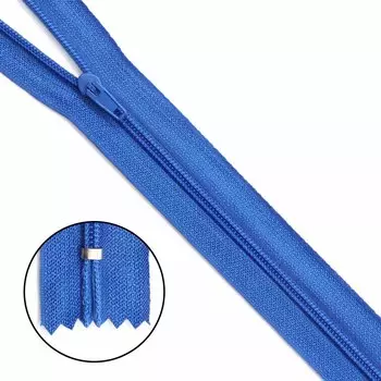 Молния брючная p/l Т4 - 18см (115 василек)