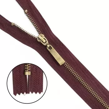 Молния металл-антик т5 нераз.18см (864 т.бордо)