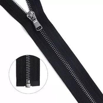 Молния металл-черн. никель разъемная 1зам. Т5 - 100 см (580 черный)