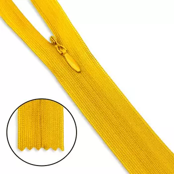 Молния потайная нераз.т3 20см (нейлон) (F116 песочный)