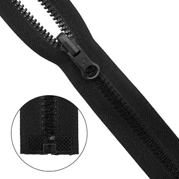 Молния трактор Тип 10 (6мм) 1 замок 70см с реверсным замком Arta-F (077 черный)