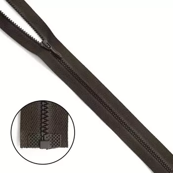 Молния трактор т0 (4,5мм) 1 замок 50см Arta-F (068 т.коричневый)