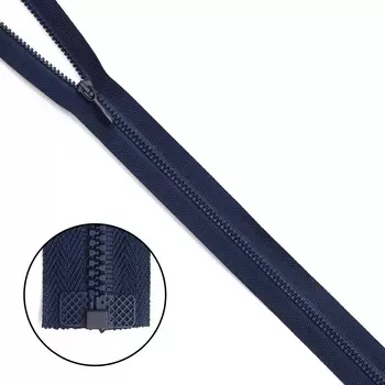 Молния трактор т0 (4,5мм) 1 замок 75см Arta-F (044 т.синий)