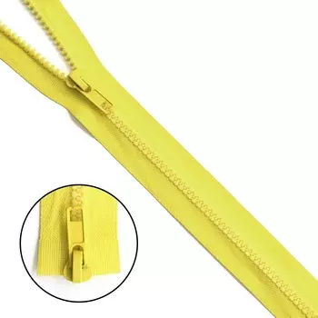 Молния трактор т5 2 замка 90см (504 желтый)