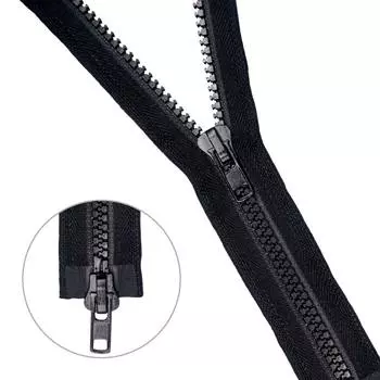 Молния трактор т8 2 замка 70см (580 черный)