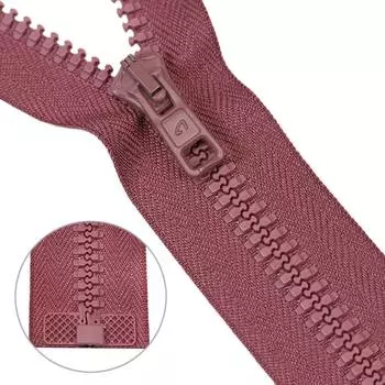 Молния трактор Тип 10 (6мм) 1 замок 45см Arta-F (025 ст.роза)