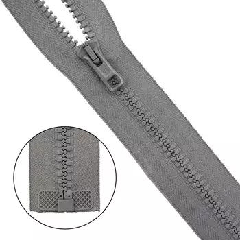 Молния трактор Тип 10 (6мм) 1 замок 45см Arta-F (079 св.серый)