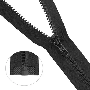 Молния трактор тип10 (6мм) 1замок 45см Arta-F БЕЗ БИРКИ упак. (50 шт.) (077 черный)