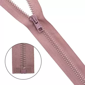 Молния трактор Тип 10 (6мм) 1 замок 75см Arta-F (100 пыльная темная роза)